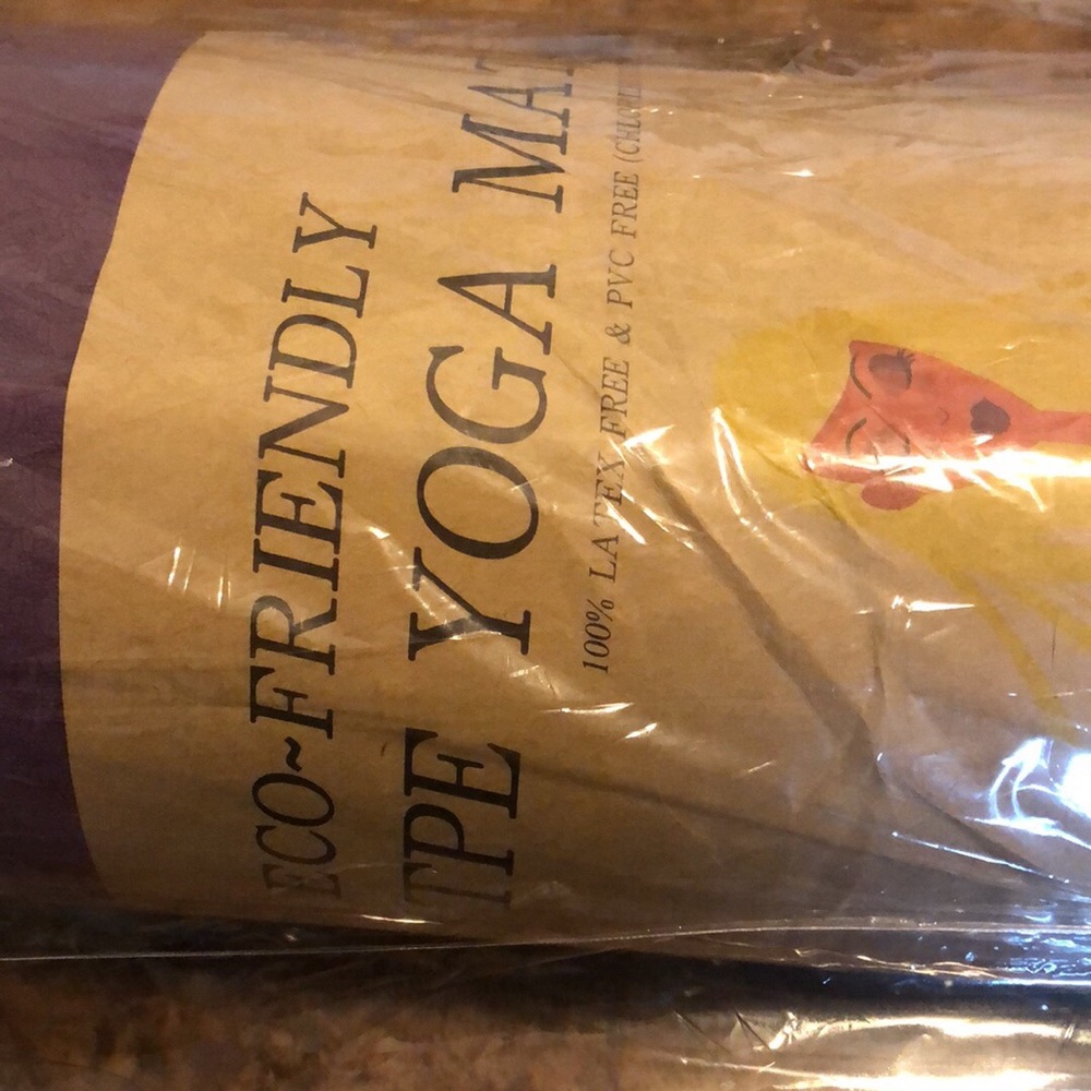 Eco friendly yoga mat